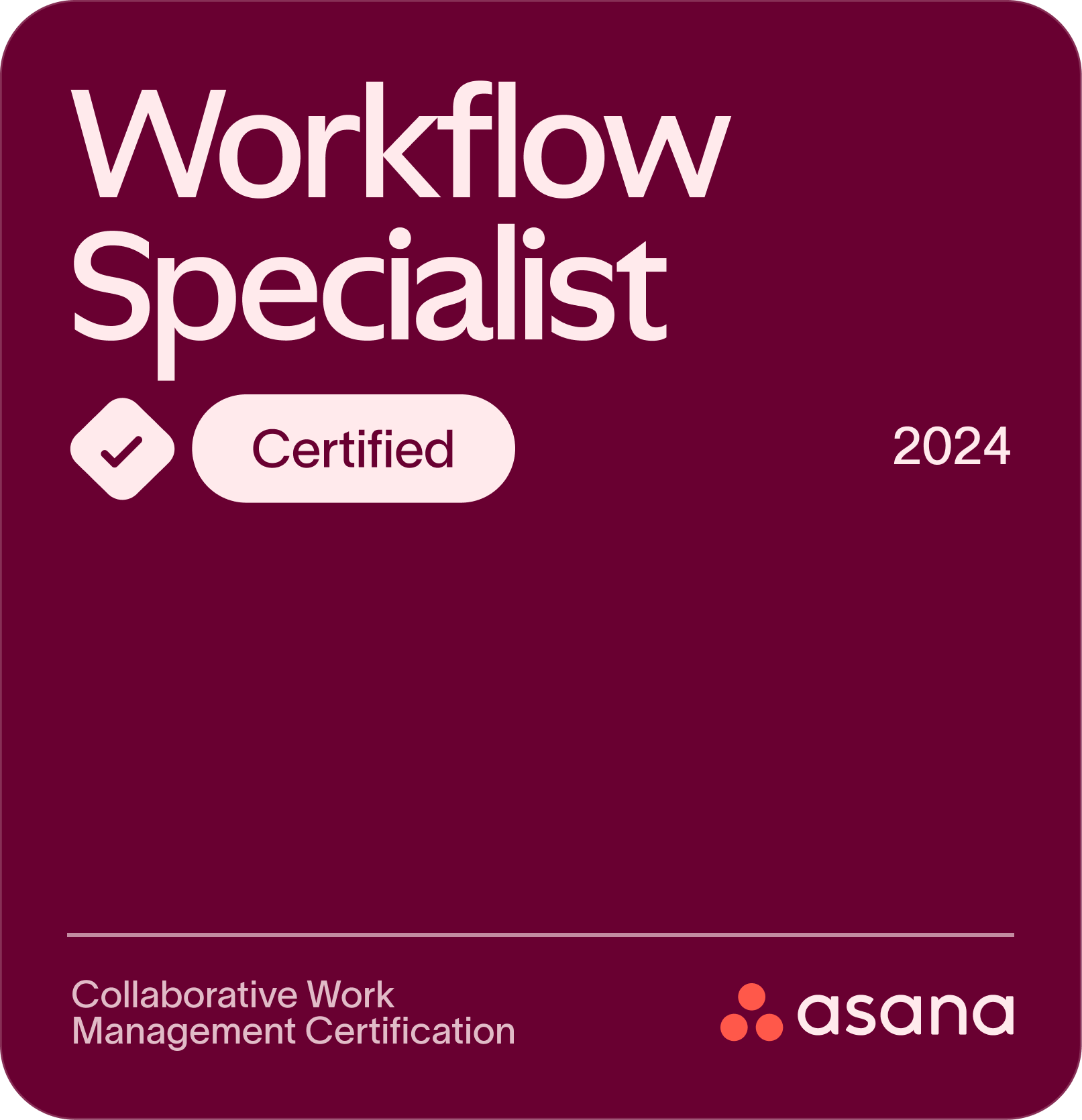 Workflow Specialist Certified